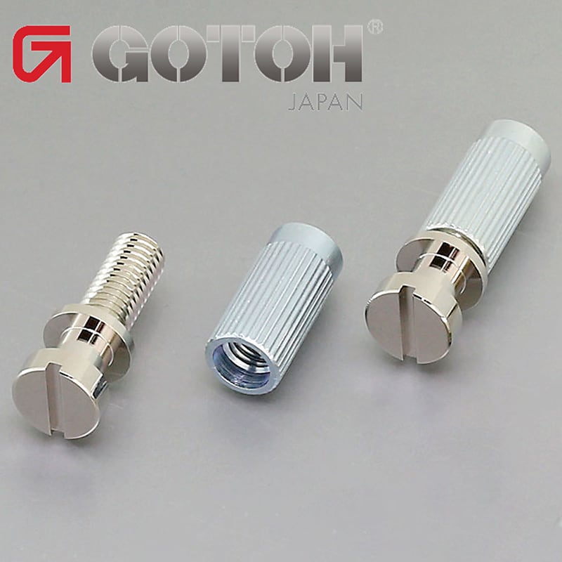 (2) Gotoh M8 METRIC Studs and Anchors for Stop Tailpiece Reverb