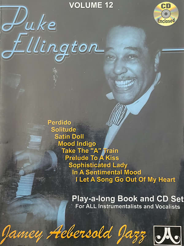 Jamey Aebersold Books Volume 12 Duke Ellington Book/CD 1978 | Reverb