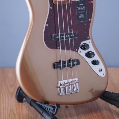 Fender Vintera 60s Jazz Bass PF Firemist Gold image 3