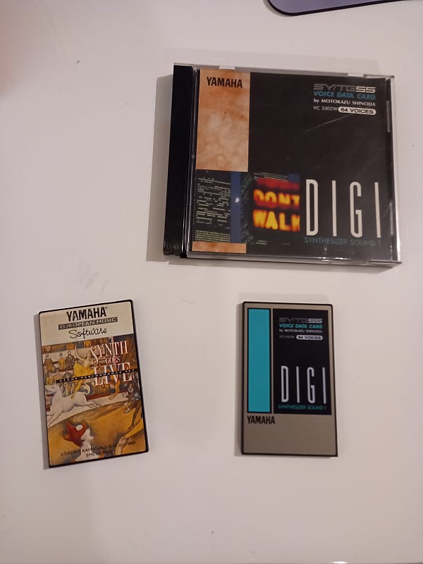 MATRIXSYNTH: Yamaha SY/TG55 VOICE DATA Cards