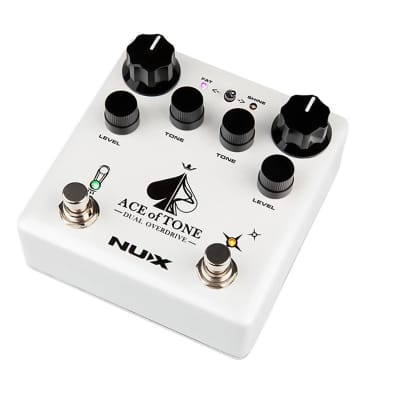 NuX Effects Ace of Tone Dual Overdrive Guitar Effects Pedal NDO5 image 2
