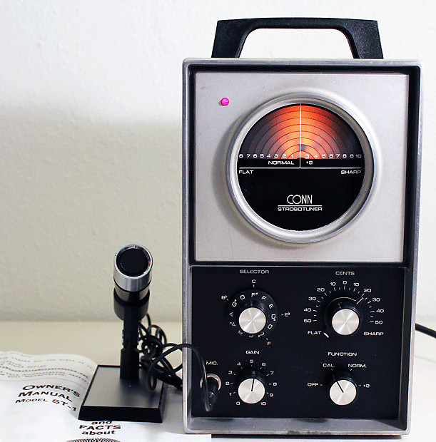 Conn shop strobe tuner