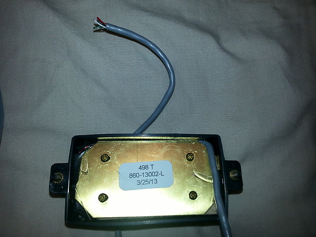 Gibson LPJ Black Cover 490R and 498T 4 Wire/Conductor