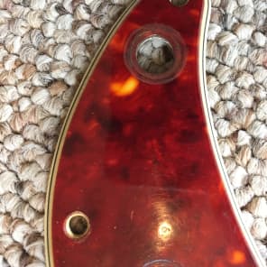 1968 Fender Precision Bass Tortoise shell pickguard w original screws 1965 1966 1967 1969 image 5