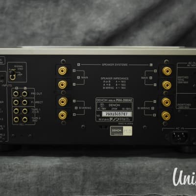 Denon PMA-2000AE Stereo Integrated Amplifier in Very Good Condition image 12
