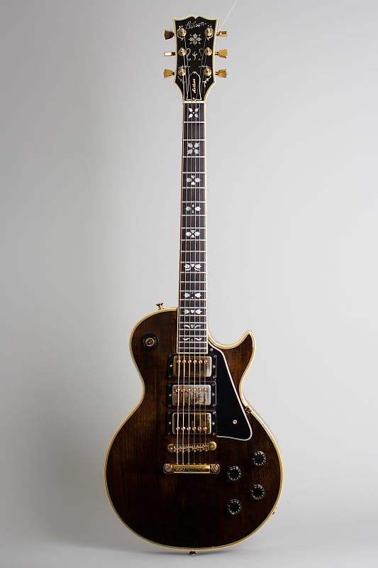 Gibson  Les Paul Artisan Solid Body Electric Guitar (1977), ser. #72357135, molded black plastic hard shell case. image 1