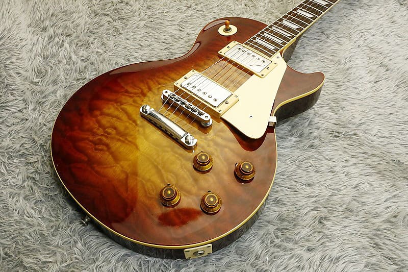 ギター Tokai LS-70S Rare 1992 made TOKAI LS-70Q Love Rock model Quilted Maple