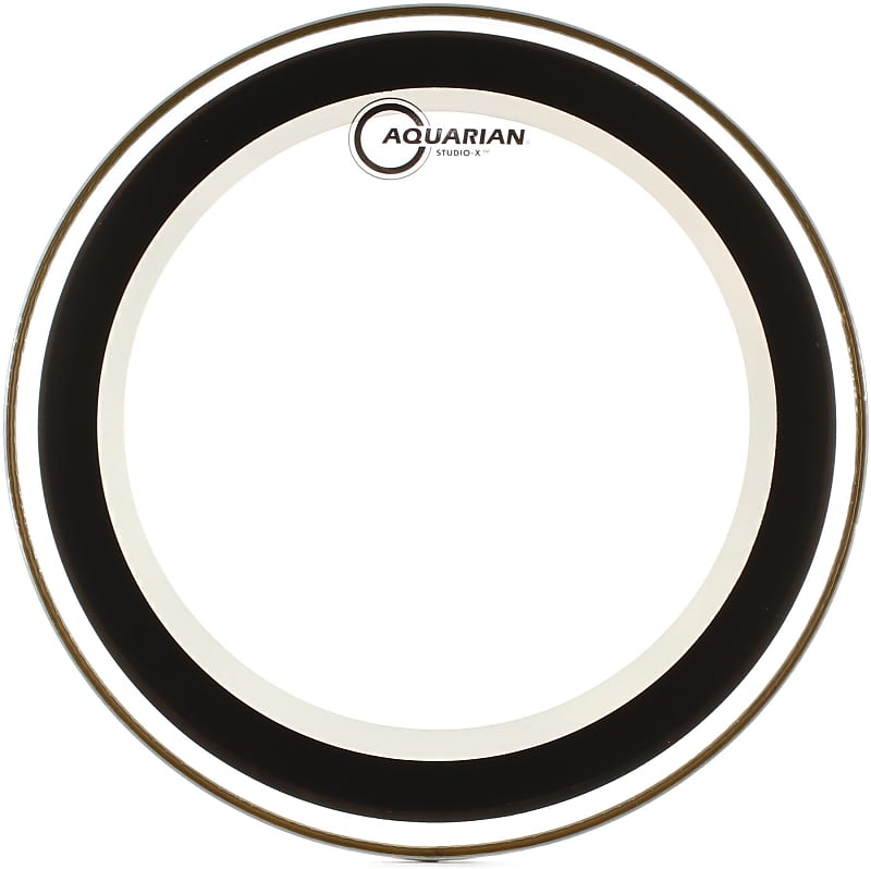 Aquarian Drumheads StudioX Series Clear Drumhead 16 inch Reverb