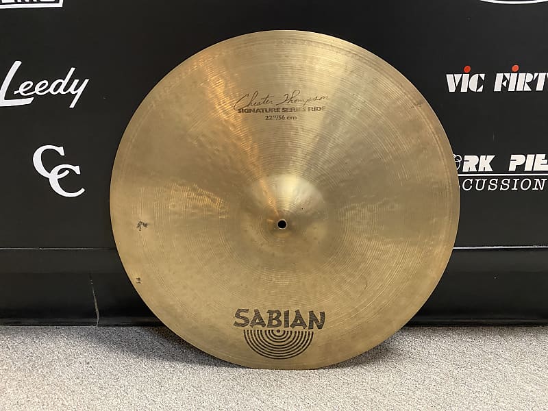 Sabian Chester Thompson Signature 22” Precision Ride Cymbal Reverb