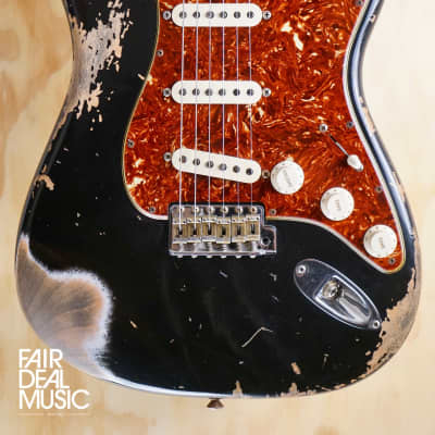 Fender 2013 Custom Shop '60s Heavy Relic Stratocaster Black, USED for sale