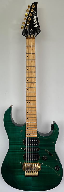 Washburn Mercury MG 74 1992/93 Green | Reverb Washburn Mercury MG 74 1992/93 Green | Reverb
