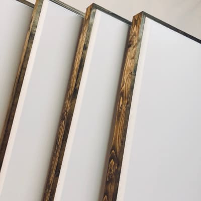 Custom Framed Acoustic Panels (SET OF 4) 4ft x 2ft x 3.5in image 2
