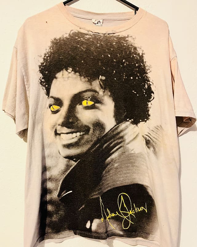 Streetwear Vintage Retro Michael Jackson eyes Graphics Oversized