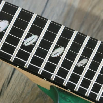 Unplayed! Caparison Dellinger II FX-AM Electric Guitar Dark Green Matt + OSSC image 11
