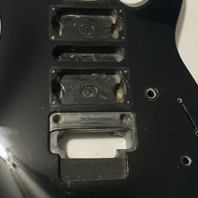 1990's Japan Jackson Performer PS-4 Black Guitar Body Floyd Ready image 8