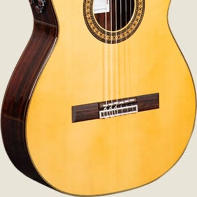 Camps FL 11 C Negra Electro Acoustic Flamenco Guitar for sale