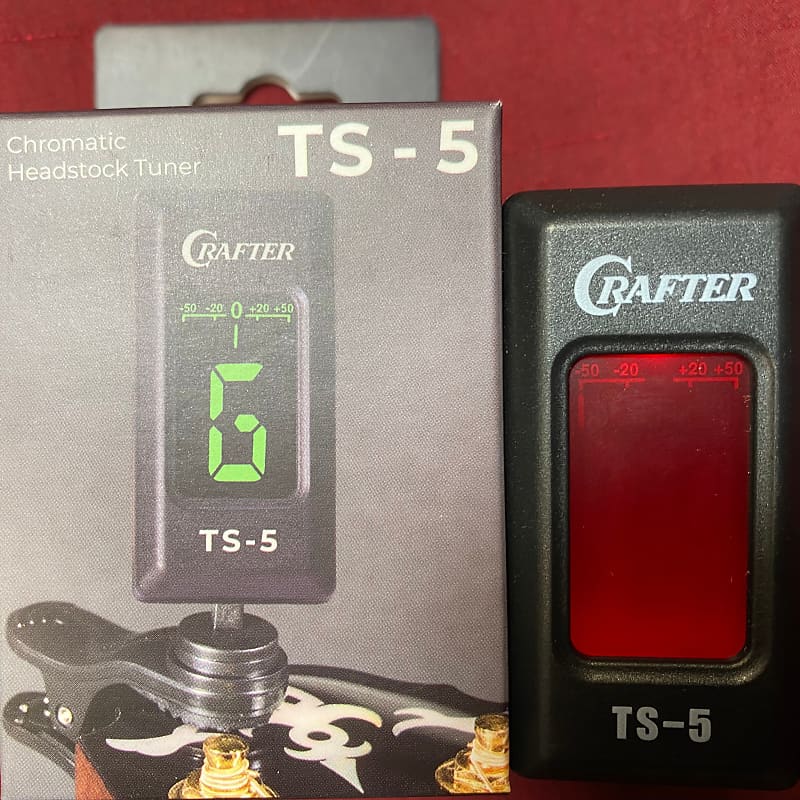 Crafter TS5 chromatic instrument tuner Reverb UK
