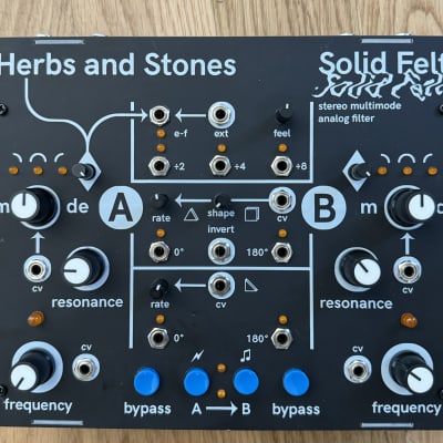 Herbs and Stones Solid Felt Desktop Stereo Multimode Analog Filter