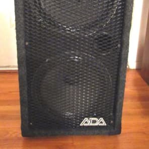 ADA 2x12 Guitar Cabinet Closed Back 1990'S Black & Grey image 2