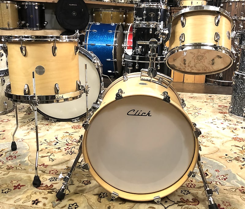 Click Maple Bop 3 Pc Drum Set -2000’s -Excellent Cond. | Reverb