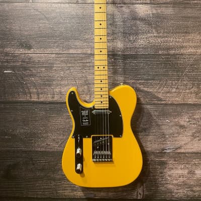 Fender Player Telecaster Left-Handed Electric Guitar (Butterscotch Blonde, Maple Fingerboard) (Carle image 1