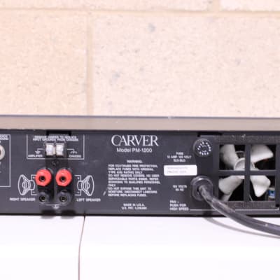 Carver PM-1200 | Reverb