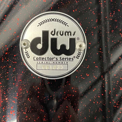 Frank Ferrer's Guns 'n' Roses DW 2017 - Red Sparkle Lacquer Complete Set! 24,13,16,18 image 3