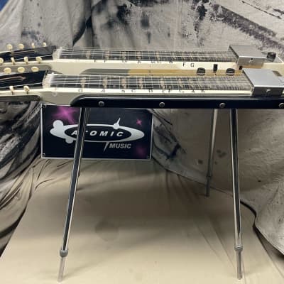 National Dual 8-String Double Neck Electric Steel Guitar with Legs - Local Pickup Only for sale
