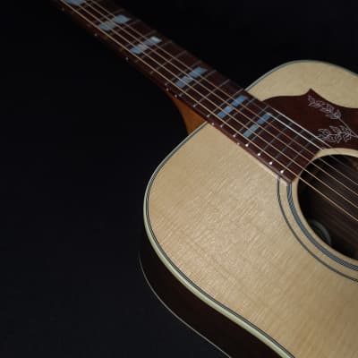 Gibson Hummingbird Studio Rosewood Acoustic Electric Guitar Natural image 14