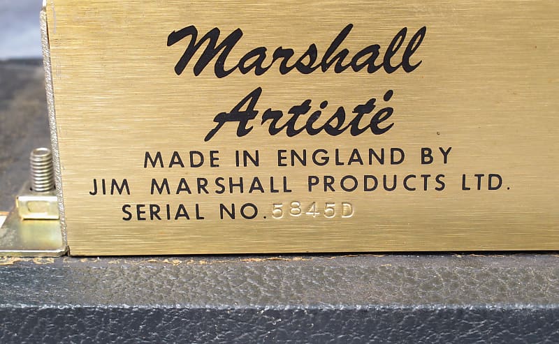 Marshall Artiste 2040 Lead - Bass - Organ 2-Channel 50-Watt 2x12" Combo Amp 1971 - 1978 image 4