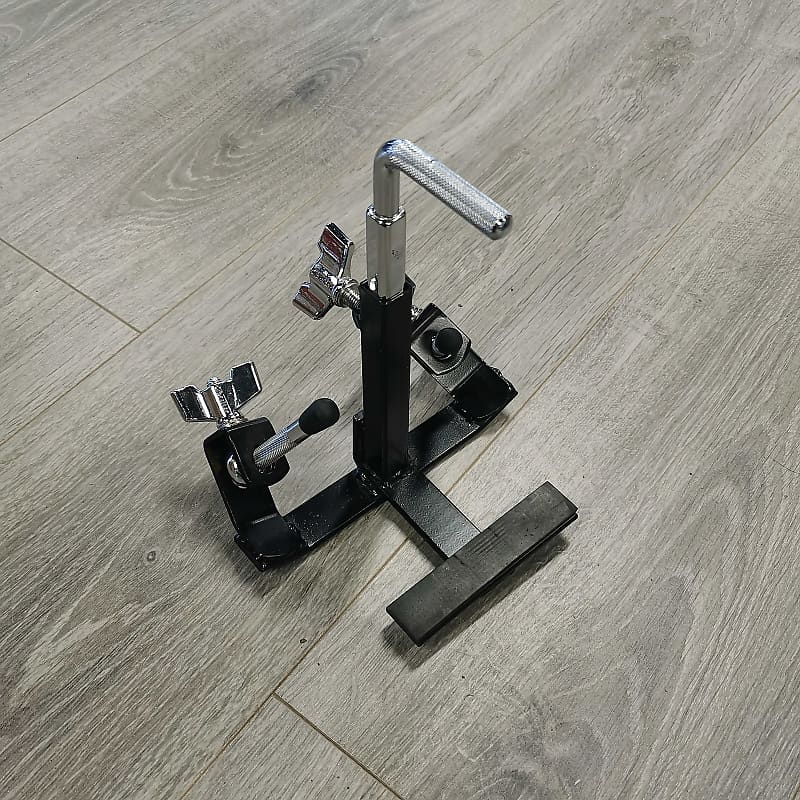 Gibraltar Floor Cowbell Kick Holder - Black image 1