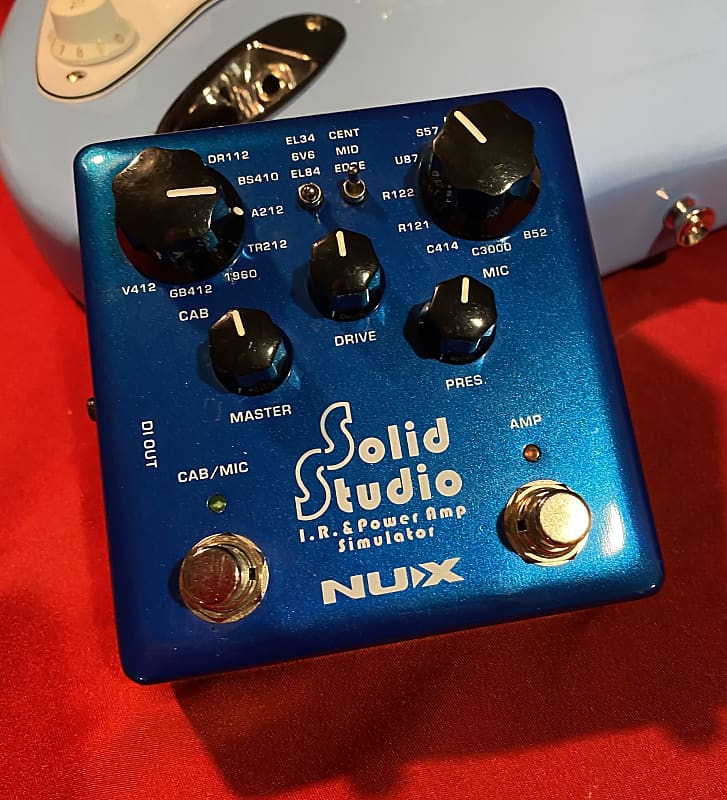 NuX NSS-5 Solid Studio IR and Power Amp Simulator - Blue | Reverb