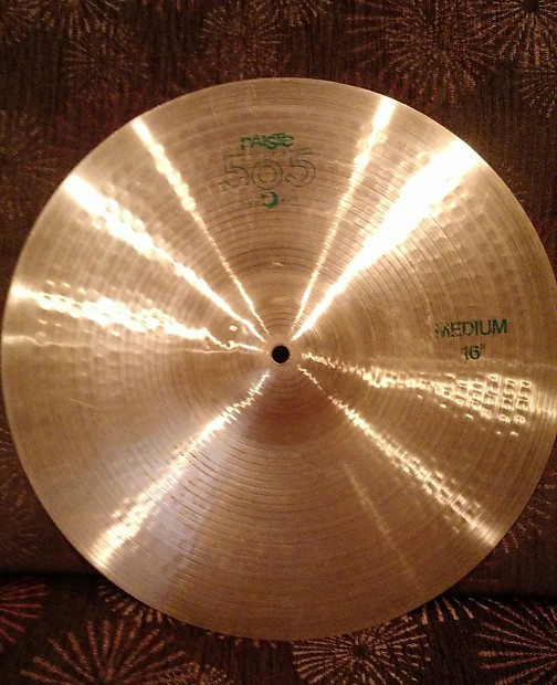 Paiste 505 best sale crash