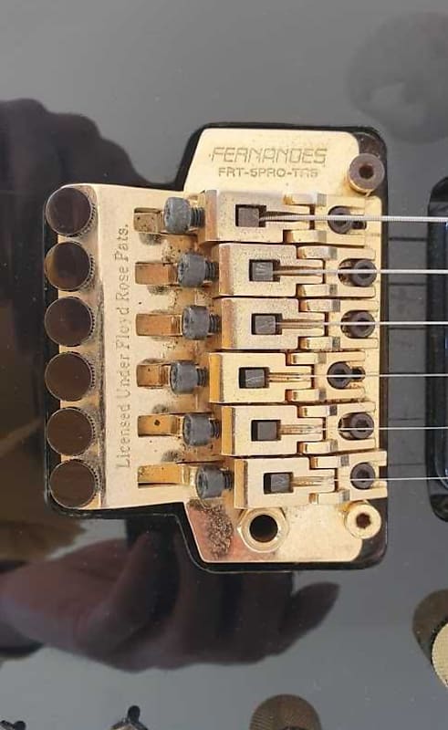 Fernandes FR 85S Sustainer MIJ Black | Reverb Fernandes FR 85S Sustainer MIJ Black | Reverb