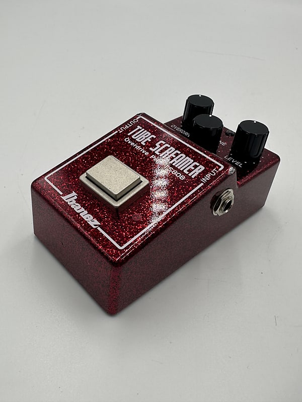 WINTER WONDERSALE// Ibanez TS808 Tube Screamer 40th Anniversary 2019 - Ruby Red Sparkle image 1