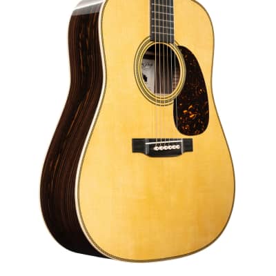 Martin Custom Shop HD28 Spruce/Wild Grain Rosewood Acoustic Guitar - Natural image 1
