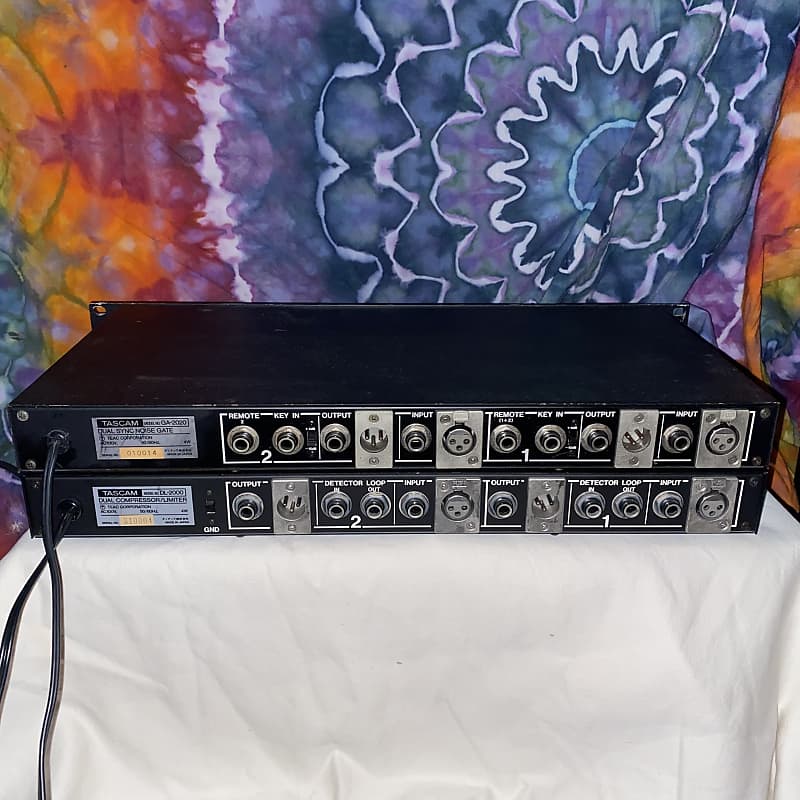 Tascam DL-2000 Dual Compressor Limiter / GA-2020 Dual Sync