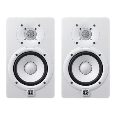 Yamaha HS5w HS5-W White 5" (5-inch) Powered Studio Monitor Pair (Dealer) ~Express Shipping Included! image 1