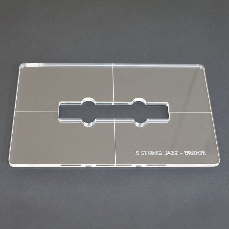 Bass Pickup Routing Template 5 String Jazz Bass (Bridge) Reverb Bass Pickup Routing Template 5 String Jazz Bass (Bridge) Reverb