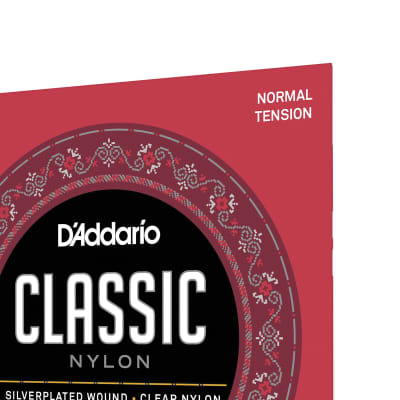 D'Addario EJ27N 3/4 Student Nylon Fractional Classical Guitar Strings, Normal Tension image 7