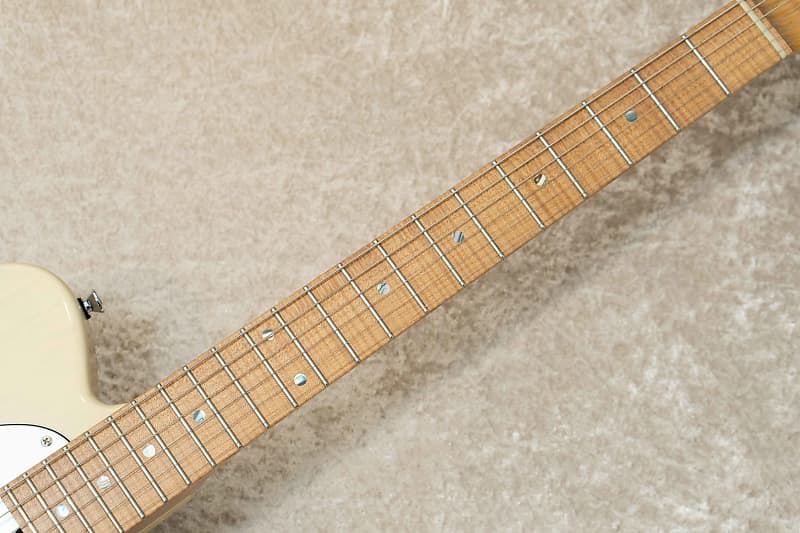 T's Guitars DTL-Classic22 w/Roasted Flame Maple Neck -White Blonde- [Made  in Japan]
