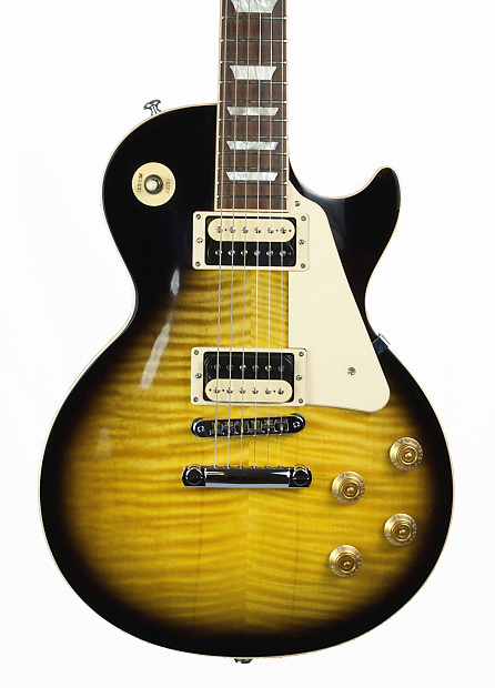 2017 Gibson Les Paul Traditional Pro Vintage Sunburst Electric Guitar image 1