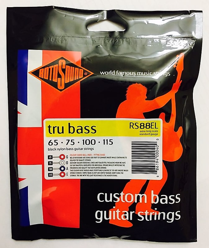 Rotosound Music Strings Bass String Scale Length Guide