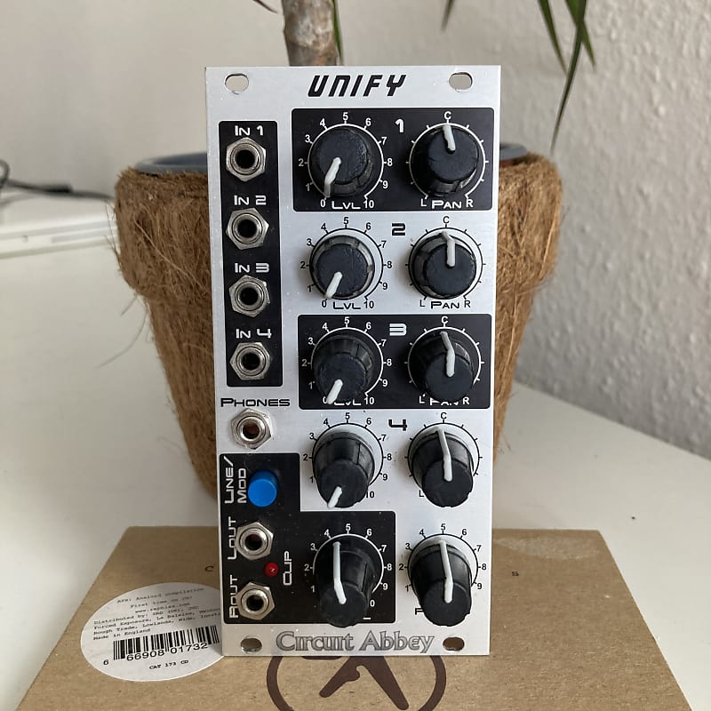 Circuit Abbey Unify eurorack mixer headphone amp module image 1