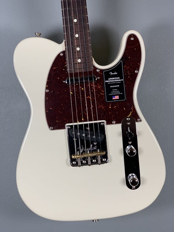 AMERICAN PROFESSIONAL II TELECASTER-Olympic White | Reverb