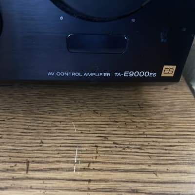 Sony pre amplifier  E9000ES 2000 Black image 2