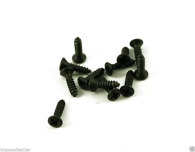 #3 GIBSON PICKGUARD SCREWS BLACK ( 12PC ) FITS LES | Reverb Australia