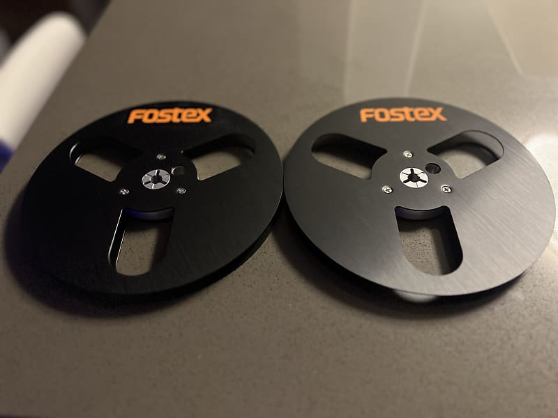 FOSTEX 7” Reels for Tape machine image 1