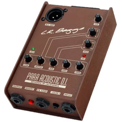 L.R. Baggs Para Acoustic DI Direct Box and Preamp with 5-Band EQ image 1