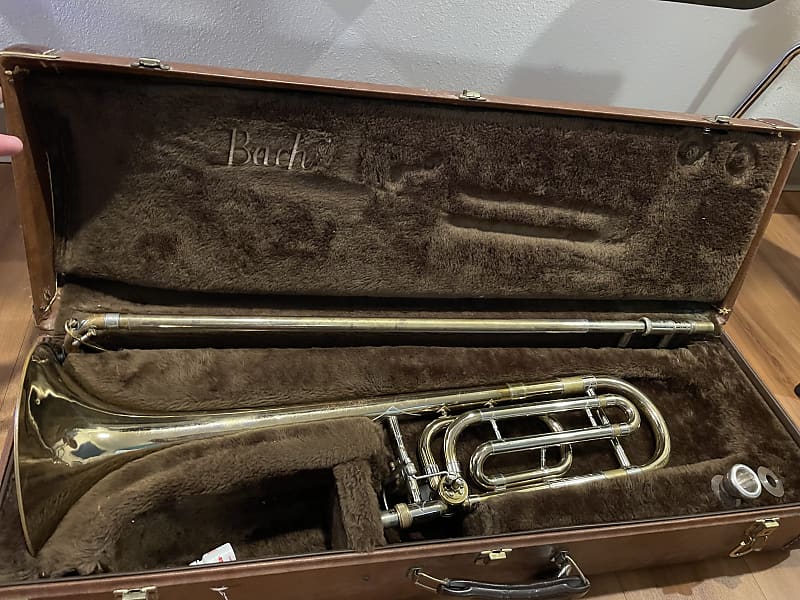 Bach Model 42 Stradivarius Trombone Trigger brass Reverb